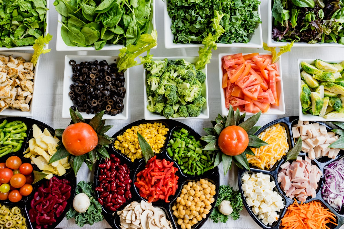 Cibo sano e fresco